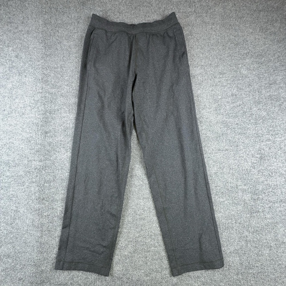 Lululemon Pants Mens Large Gray Jersey Track Elastic Waist Pockets Athletic